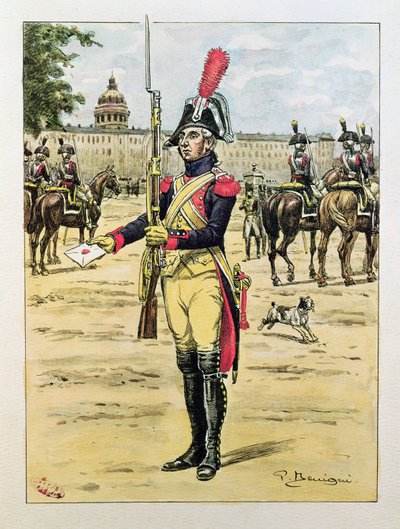 Elite Legion of the Gendarmerie, 1801-02 by P. Benigni